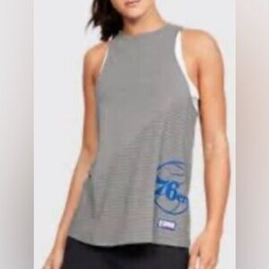 Under Armour HeatGear Gray 76ers tank top